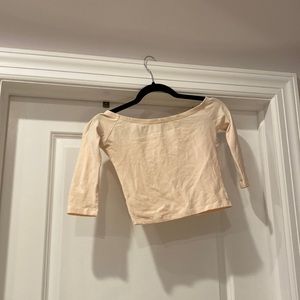 Light pink crop top